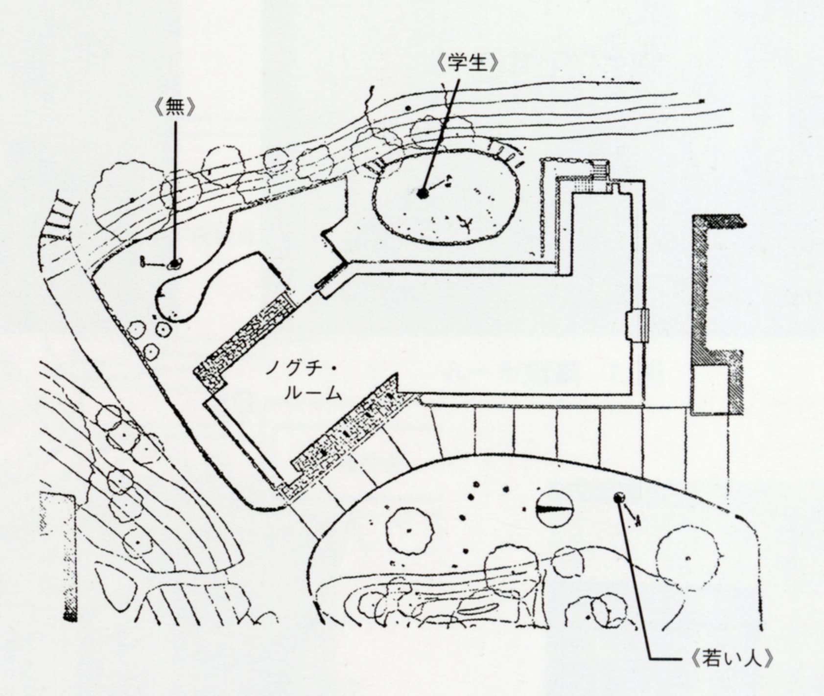 庭園含めた図面